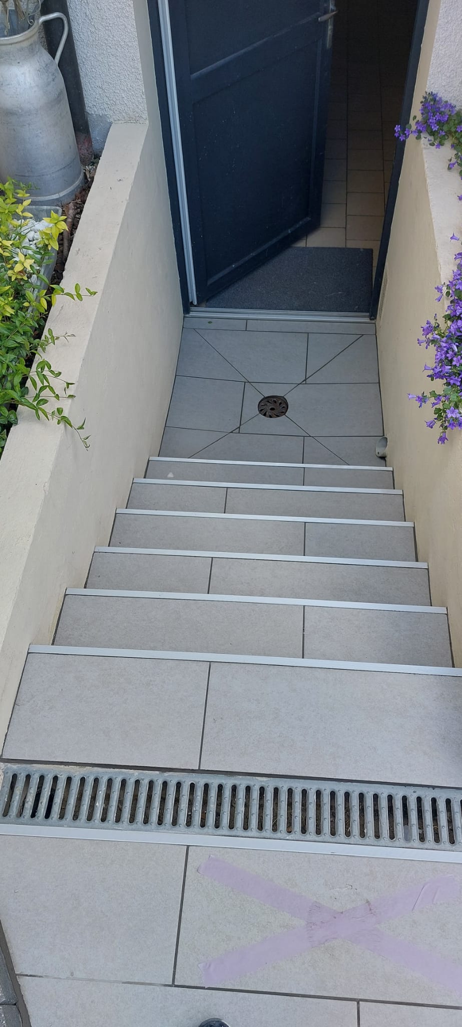 Sol carrelage extérieur à Gagny par SK4 Évolution