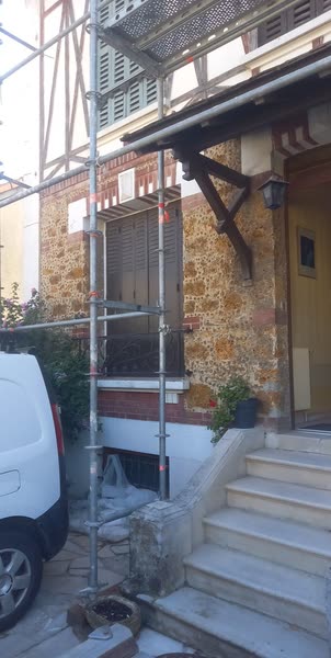 Ravalement de façade style Alsacien par SK4 Évolution